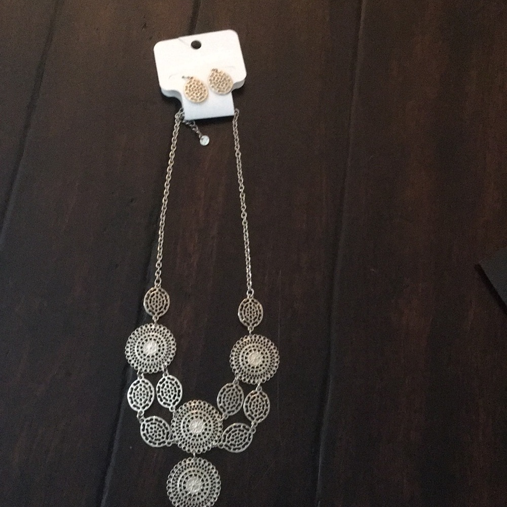 3 for $12. Charming Charlie earrings&necklace set